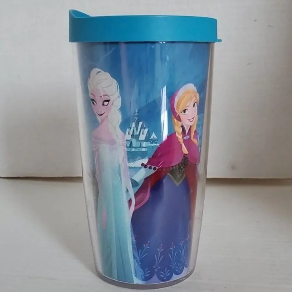 Tervis Disney Frozen Anna Elsa Olaf Sven Kristoff 16 oz Tumbler Travel CUP MUG